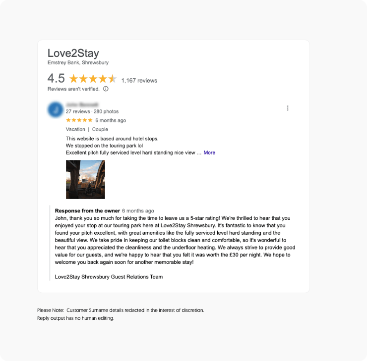 Park Upselling